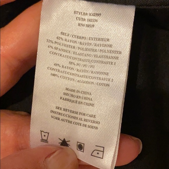 KUT from the Kloth faux leather jacket - Picture 8 of 10